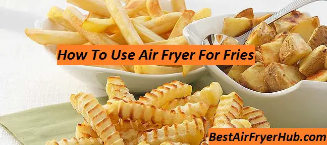 How to use air fryer for fries