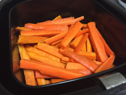 how to cook carrots using an air fryer