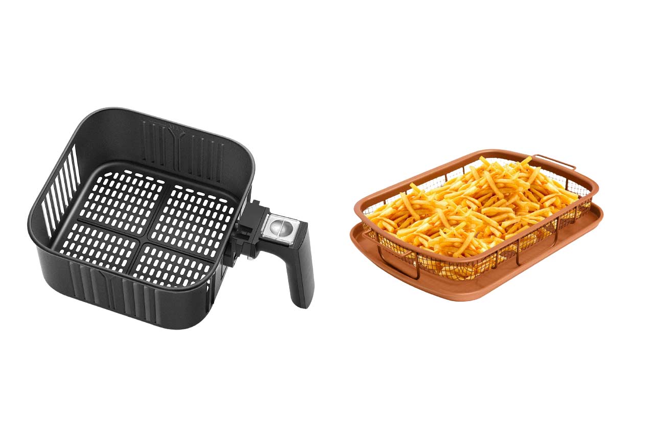 Air Fryer Basket Vs Tray What to Use When Cooking in an Air Fryer?