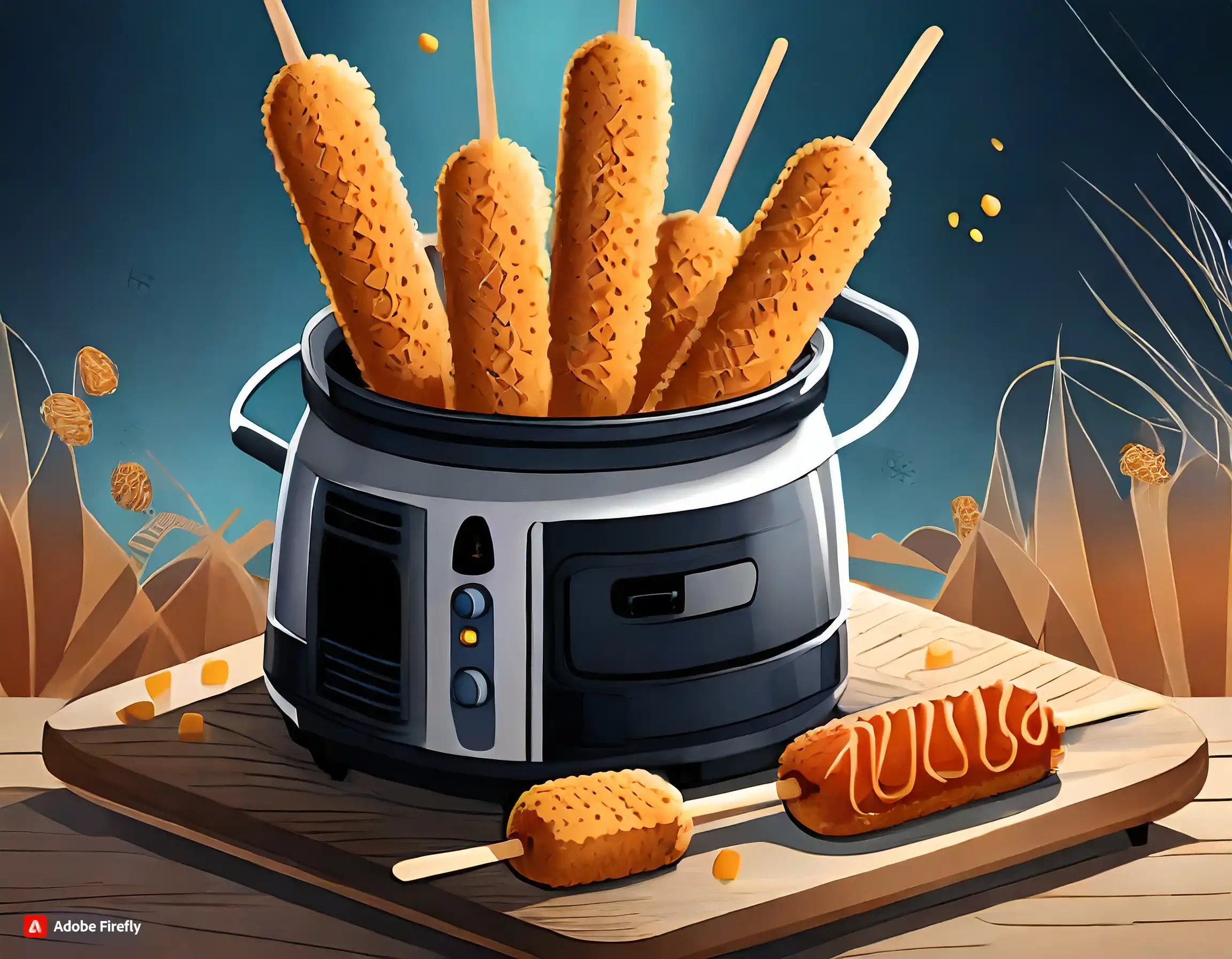 Air Fryer Corn Dogs Make Juicy, Crispy, and Tasty Corn Dogs