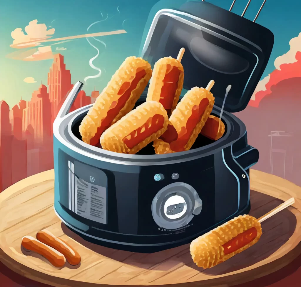 Air Fryer Corn Dogs